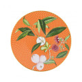 Тарелка салатная Raynaud Tresor Fleuri, диаметр 22 см, оранжевый, фарфор