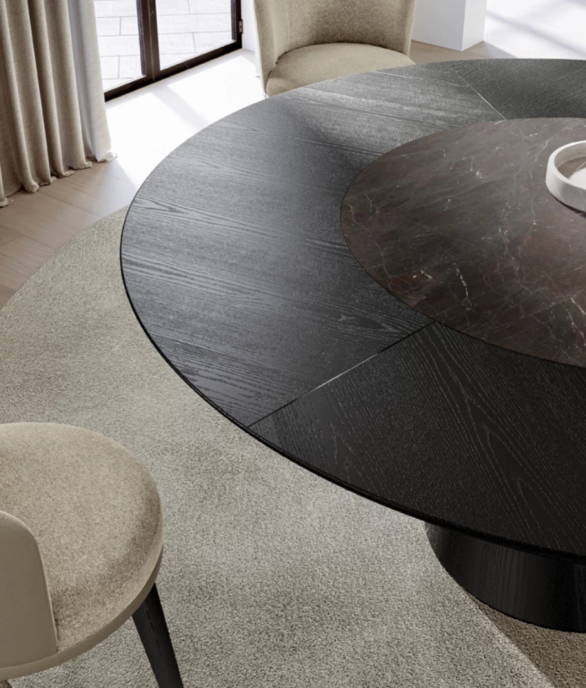 Стол Eforma Teo top legno ceramica - фото товара