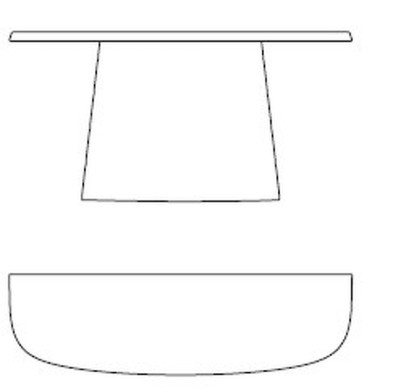 Консоль Adone Tonin Casa Modern News 150 x 45 x 75h nc105085