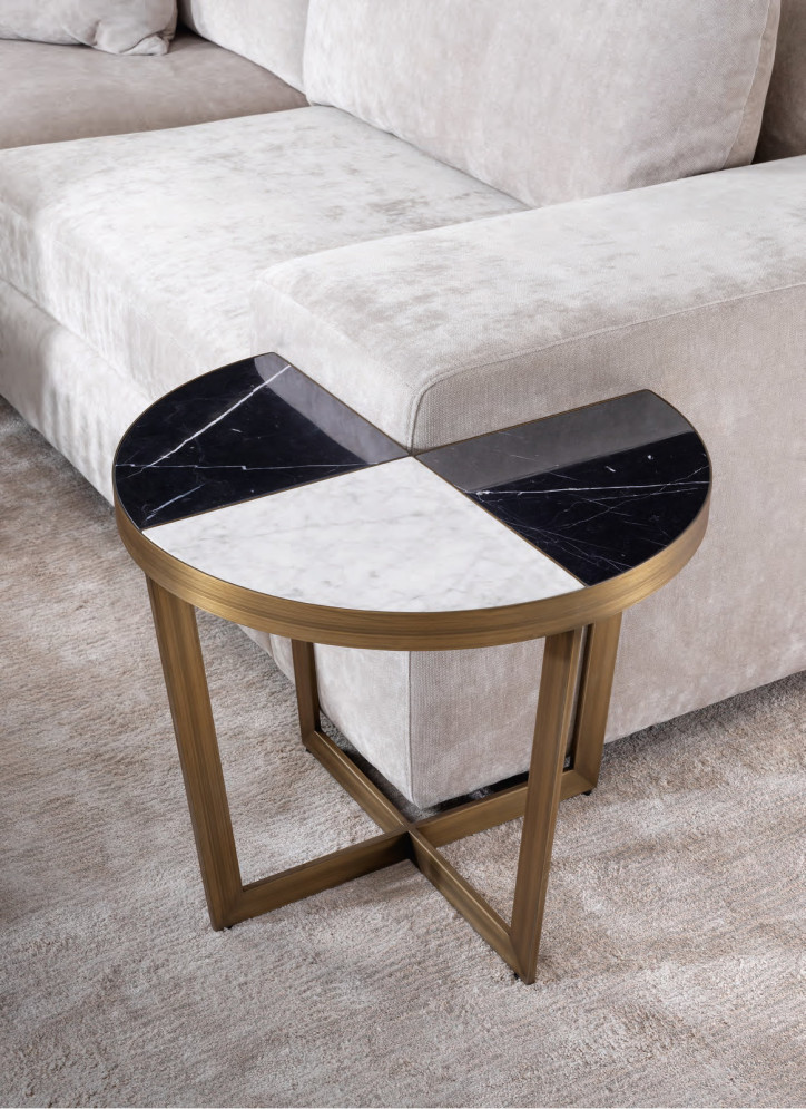 Приставной стол Turino Eichholtz Tables And Desks 50,5h x d60 nc70944