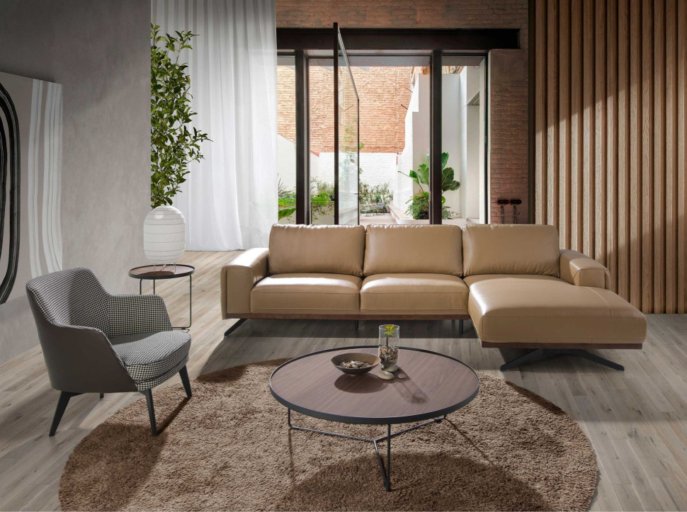 Кресло Angel Cerda A141 75 x 75 x h82 см, чёрно-белое