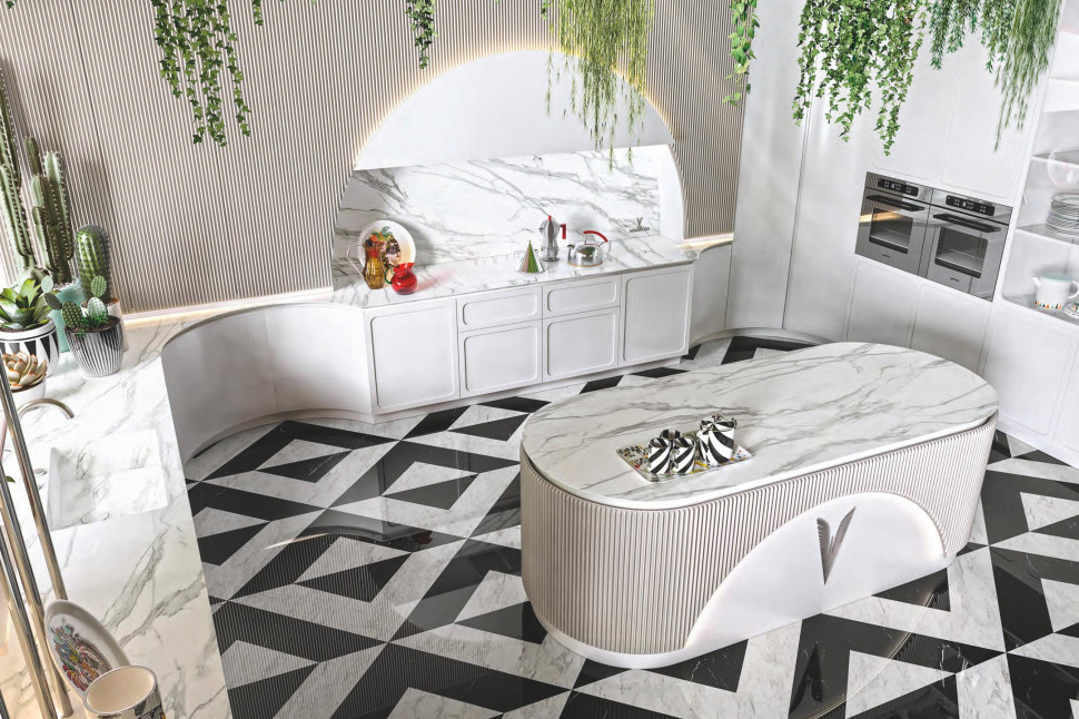 Кухня Alta Moda Floral White