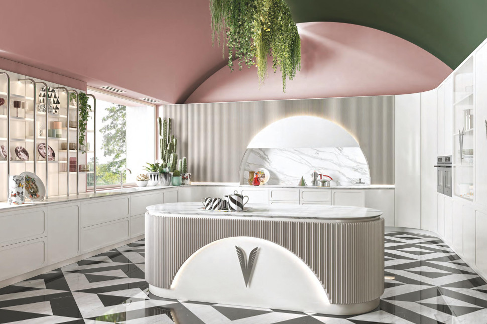 Кухня Alta Moda Floral White