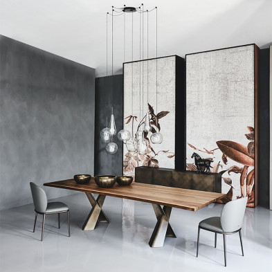 Стол в столовую Cattelan Italia Mad Max Wood