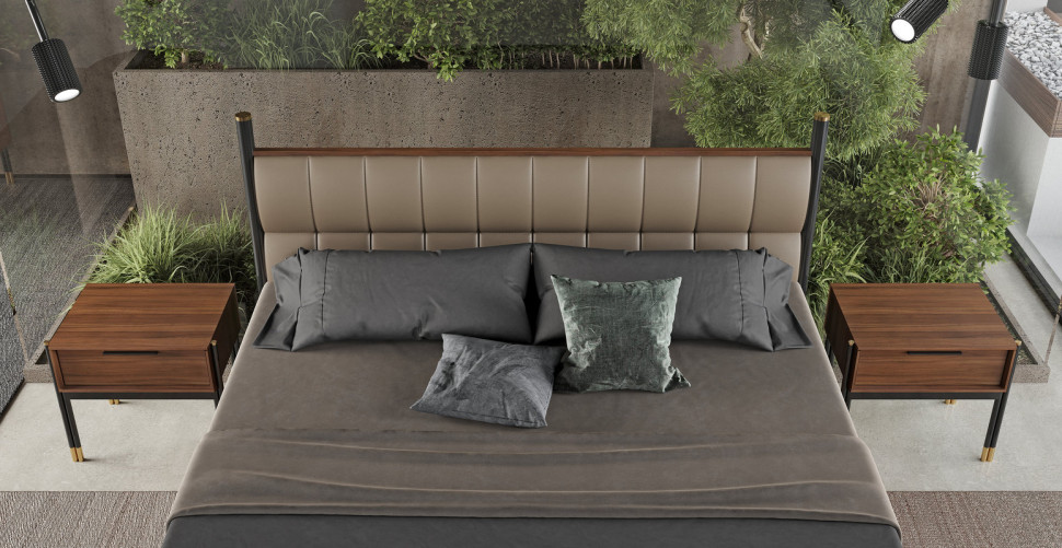 Прикроватная тумбочка Mod Interiors Benissa 55 x 39,5 x 48h nc93884