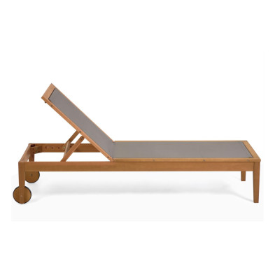 Шезлонг La Forma Caterin 70 x 200 x h37 см, зелёный