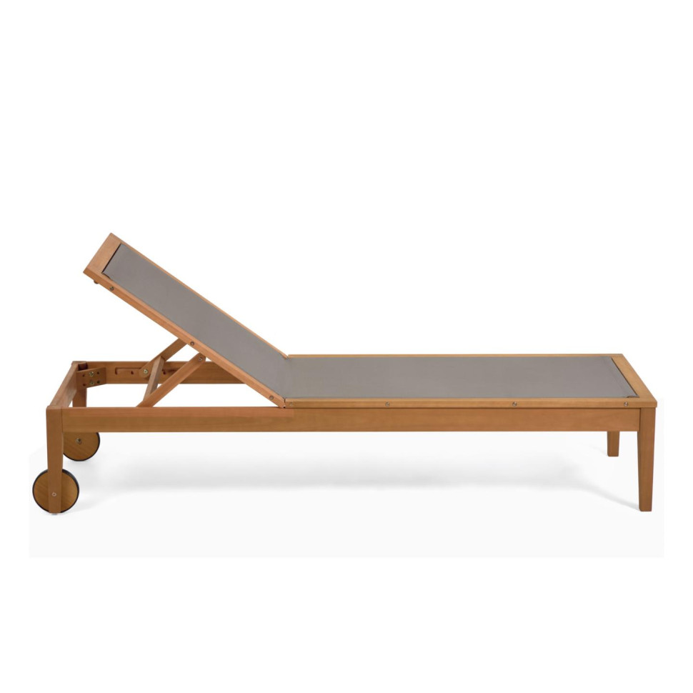 Шезлонг La Forma Caterin 70 x 200 x h37 см, зелёный