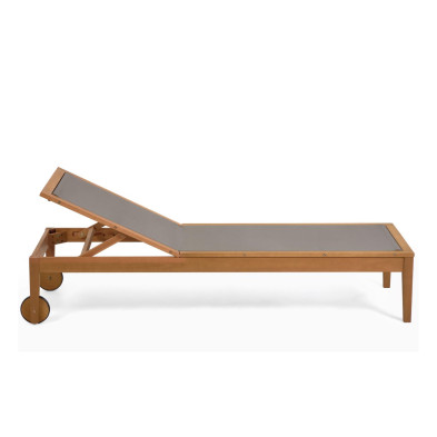 Шезлонг La Forma Caterin 70 x 200 x h37 см, зелёный