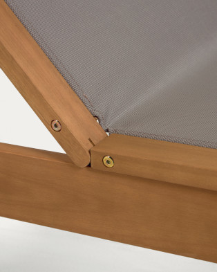 Шезлонг La Forma Caterin 70 x 200 x h37 см, зелёный