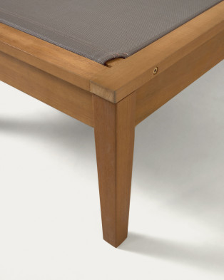 Шезлонг La Forma Caterin 70 x 200 x h37 см, зелёный