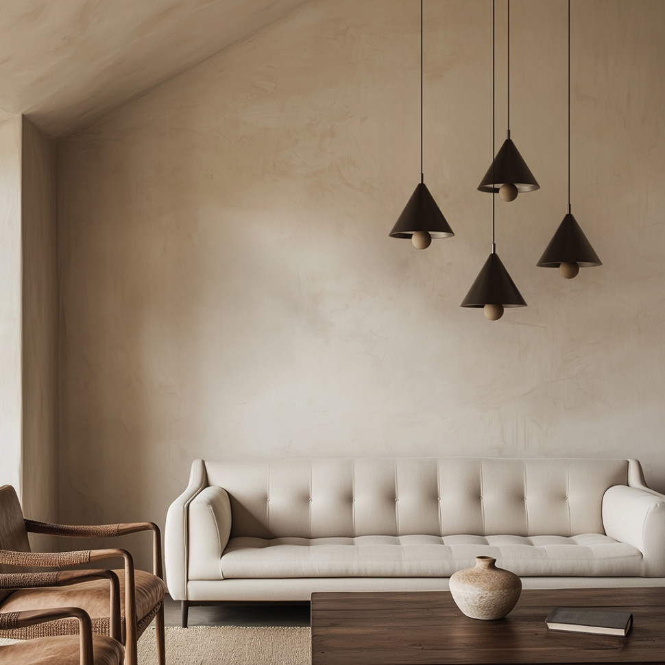 Подвесной светильник Aromas del Campo Marg C1341, 40 диам40 x h352,5 см, белый мрамор - фото товара