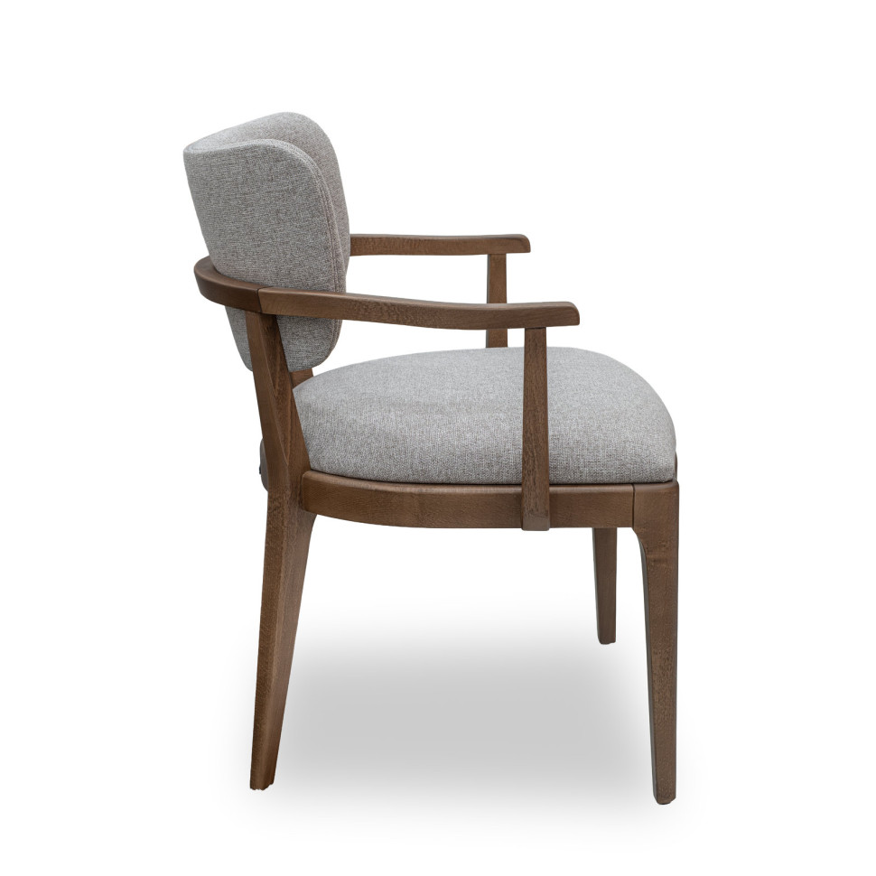 Стул Hurtado Link 64 x 63 x h80 см, орех, ткань - материал