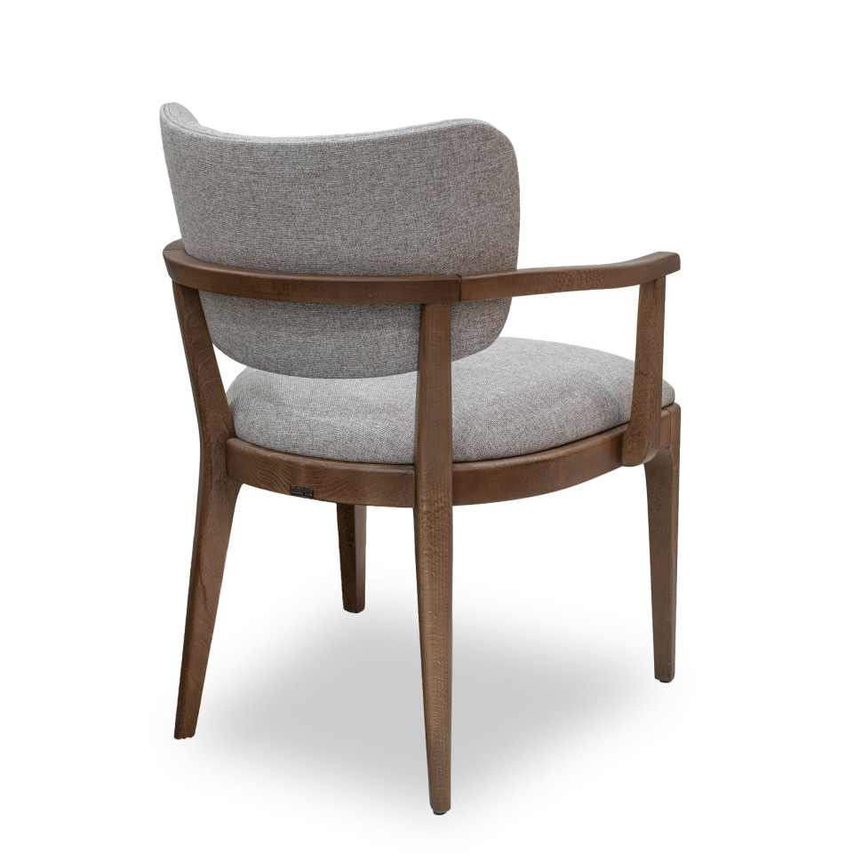 Стул Hurtado Link 64 x 63 x h80 см, орех, ткань - стиль