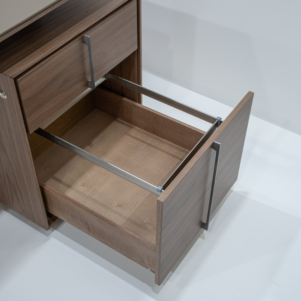 Письменный стол Hurtado Connect 230 x 100 x h75 см, МДФ, кожа