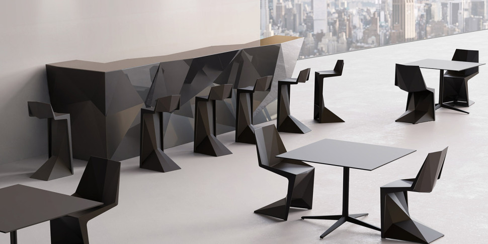 Стул Vondom Vertex - материал