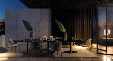 Полукресло Minotti Aston Cord Lounge Outdoor
