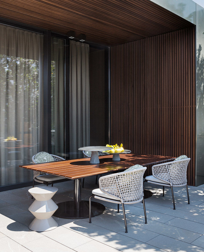 Полукресло Minotti Aston Cord Lounge Outdoor - стиль