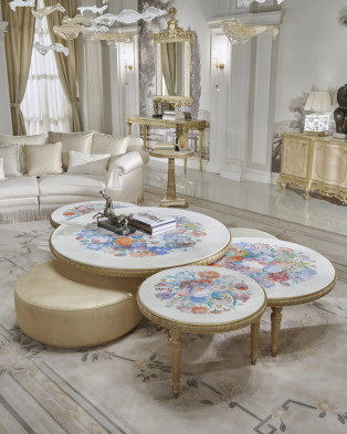Пуф Jumbo Collection Fleur-de-lis