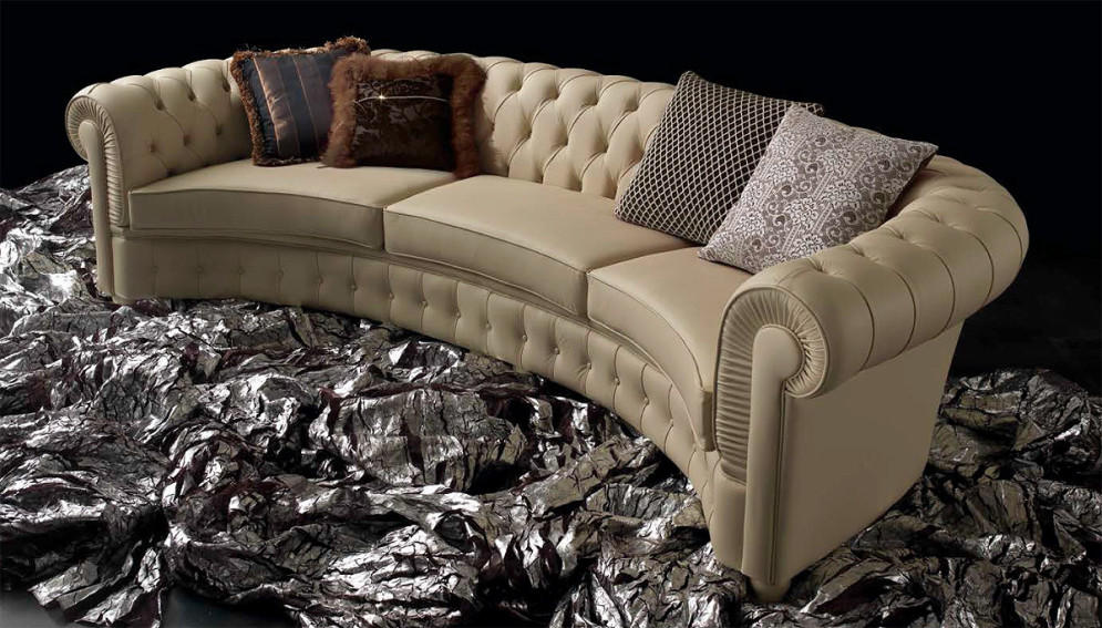 Диван Chester curvo Altavilla Capitonne Chester curvo 3 posti