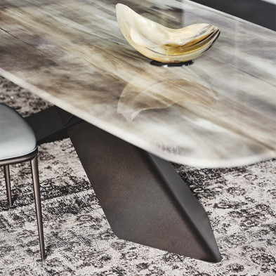 Стол в столовую Cattelan Italia Tyron Crystalart