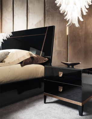 Прикроватная тумбочка Mont Noir Alf Italia Mont Noir 60,9 x 49,9 x 55,7h nc68926