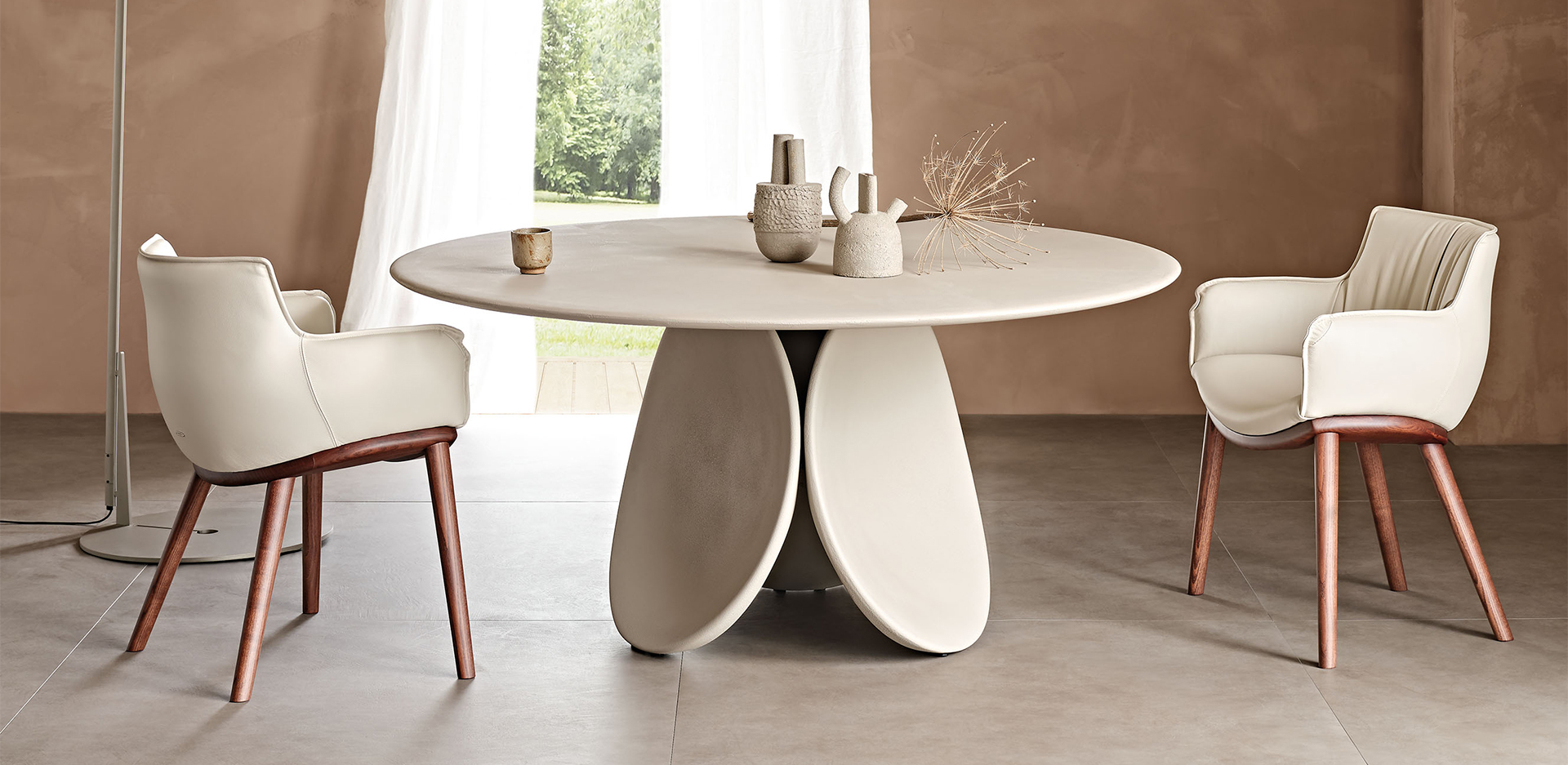 Стол в столовую Cattelan italia Maxim Argile