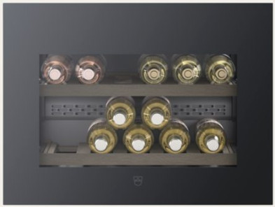 Встраиваемый винный шкаф V-ZUG WineCooler V4000 45 WC4T-51113 L черное стекло