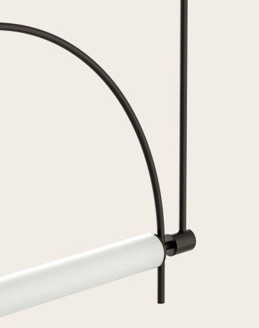 Подвесной светильник Aromas Del Campo Arc 100 x 6,2 x h200 см, чёрный - фото товара