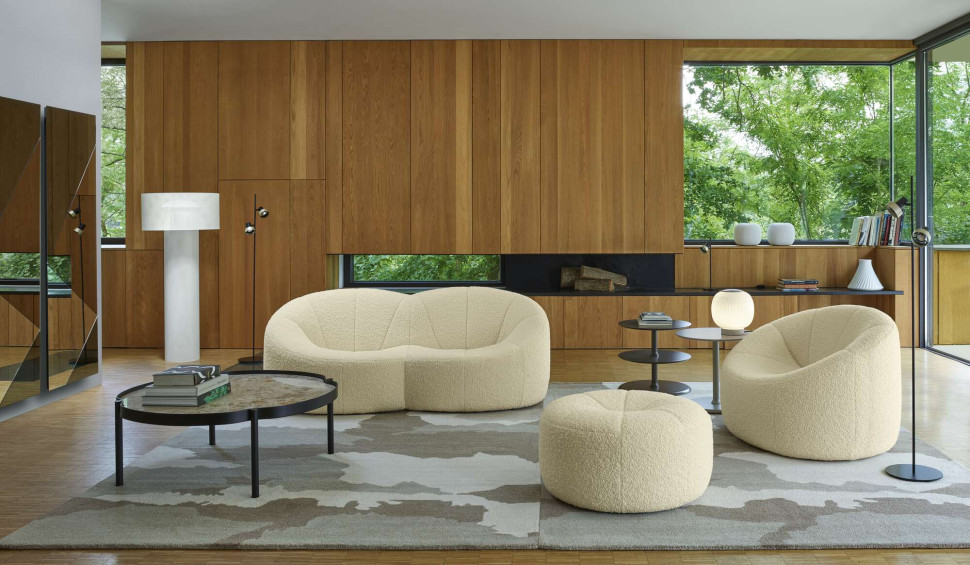 Кресло Ligne roset Pumpkin High - материал