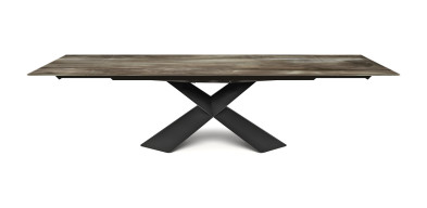 Стол в столовую Cattelan Italia Tyron Crystalart Drive