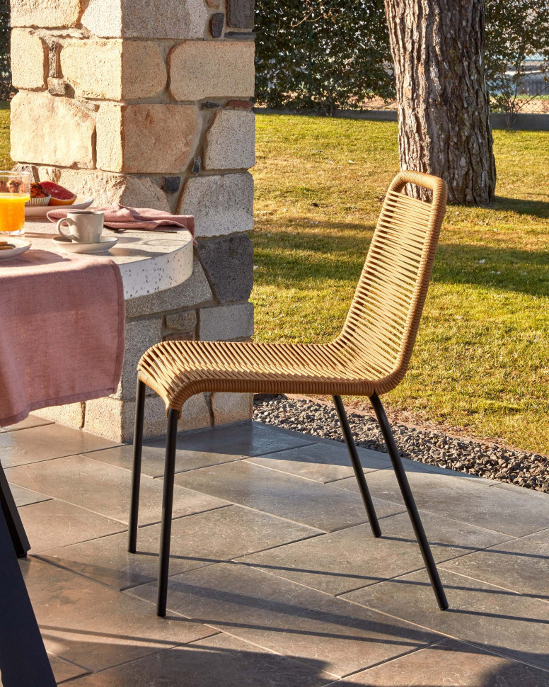 Стул La Forma Glenville 49 x 59 x h84 см, бежевый