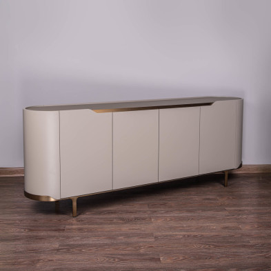 Буфет Fratelli Barri Pirri 210 x 42 x h80 см, стекло Grey Chemical