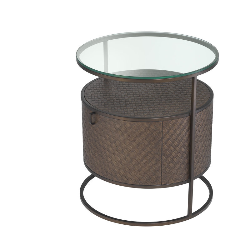 Прикроватная тумбочка Napa Valley Eichholtz Tables And Desks 56h x ø50 nc67107