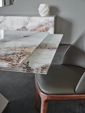 Стол в столовую Cattelan italia Premier Crystalart Drive