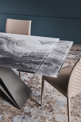 Стол в столовую Cattelan italia Premier Crystalart Drive