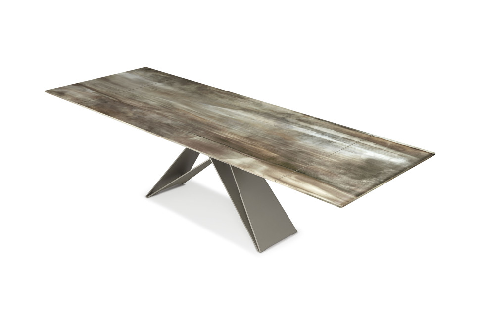 Стол в столовую Cattelan italia Premier Crystalart Drive