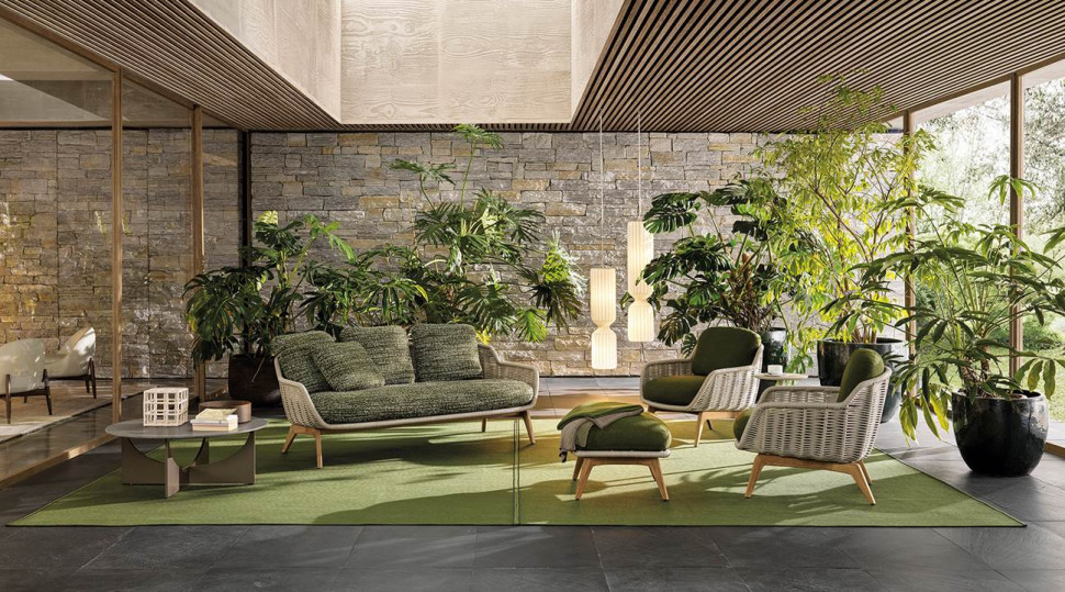 Кресло Minotti Belt Cord Outdoor