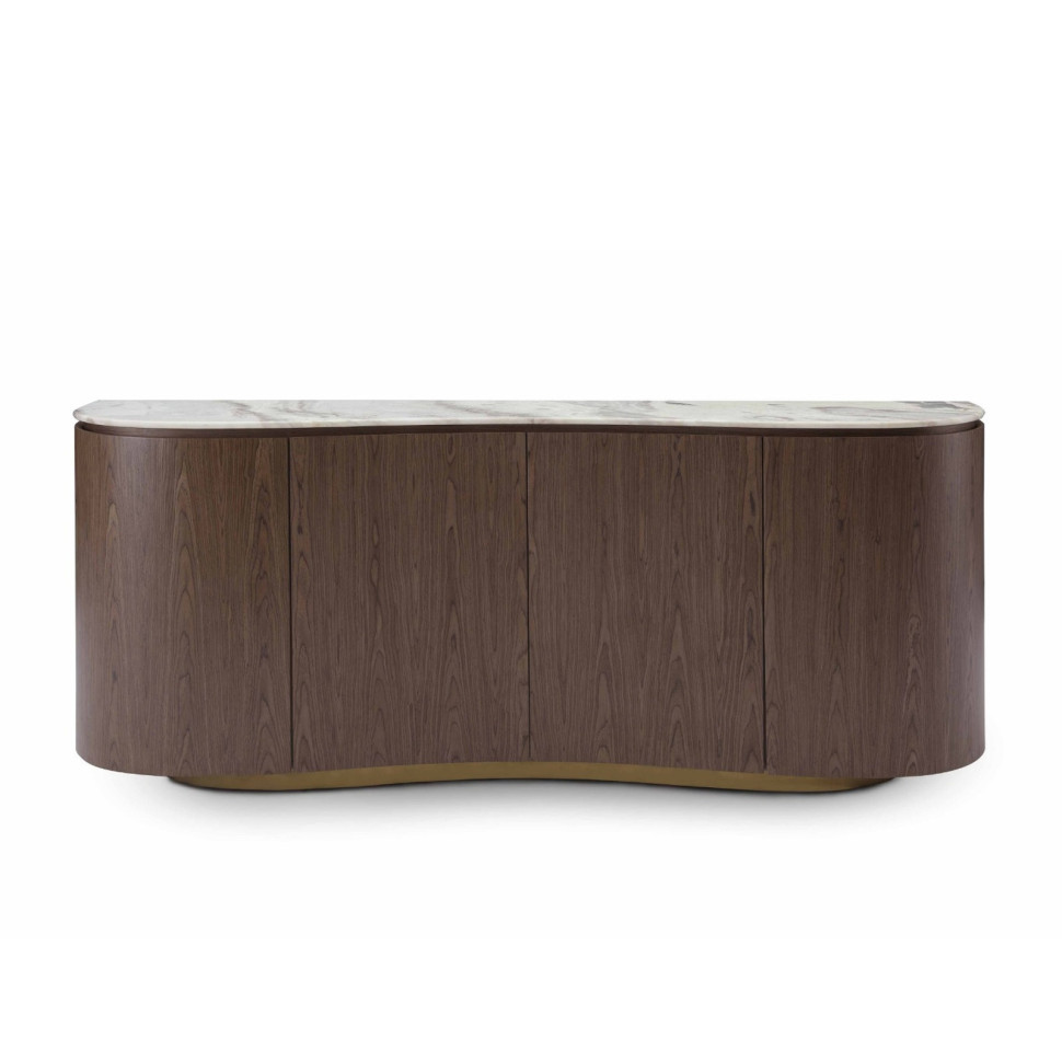 Буфет Fratelli Barri Loreto 200 x 42 x h80 см, белый мрамор Dover