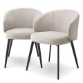 Стул с подлокотниками Lloyd (2 штуки) Eichholtz Chairs And Sofas 57 x 58 x 79h nc88199