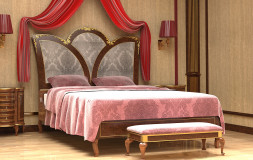 Кровать Cassandra Rudiana interiors Venezia creations T186