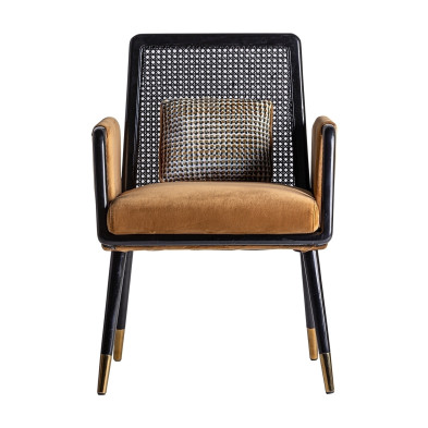 Стул Vical Brillion 59 x 60 x h84 см, горчичный