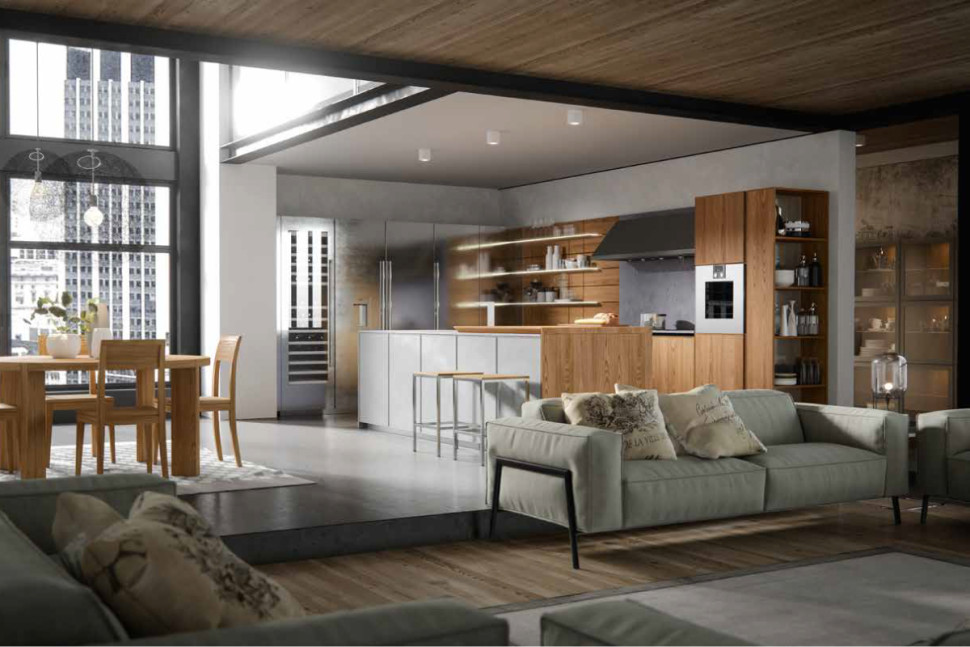 Кухня Old Line Industrial