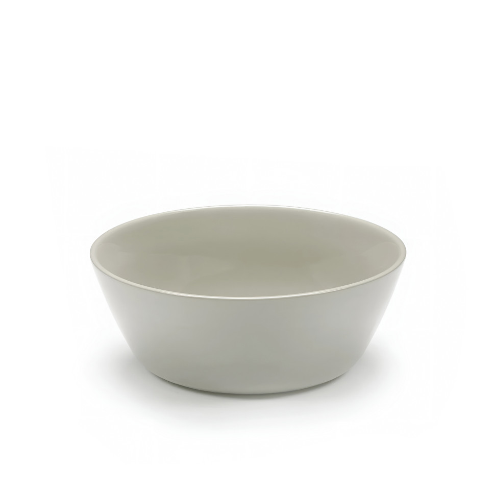 Комплект из 4-х салатников (средние) Serax Cena, диаметр 18 см h7 см, песочный, фарфор