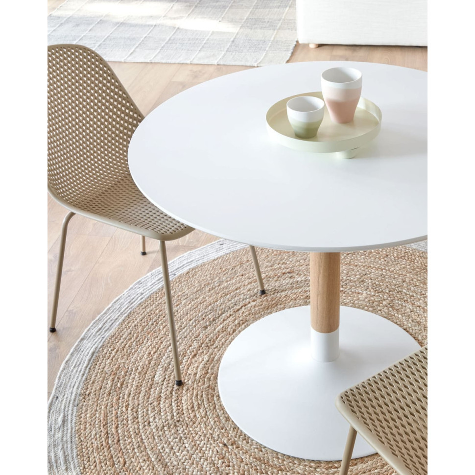 Стол La Forma Tic диаметр 110 см, белый