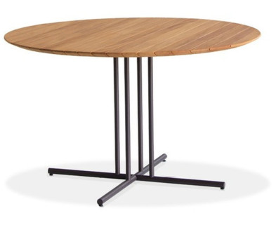 Журнальный стол Potocco Graphic 955/TBC-40-OUT-955/TBC-60-OUT- 955/TBC-80-OUT Iroko wood top
