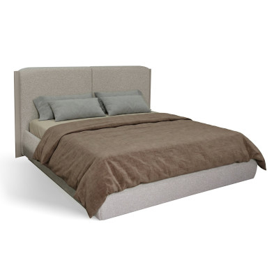 Кровать Mod Interiors Petra 208 x 220,5 x h116,5 см, с подъёмным механизмом, ткань букле