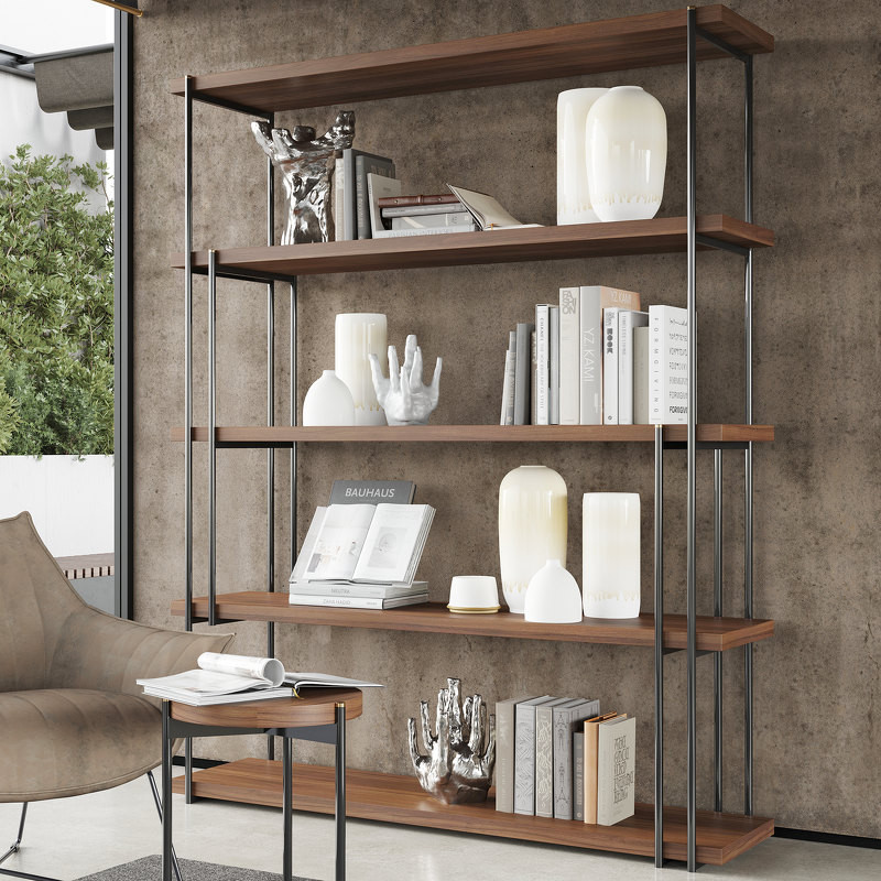 Стеллаж Mod Interiors Benissa 160 x 43,5 x 202h nc88219