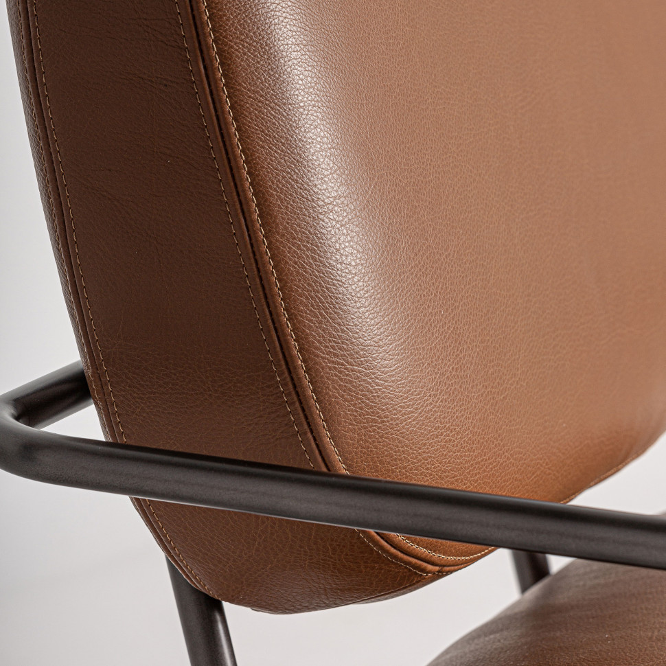 Кресло Vical Keith 82 x 76 x h67 см, коричневое