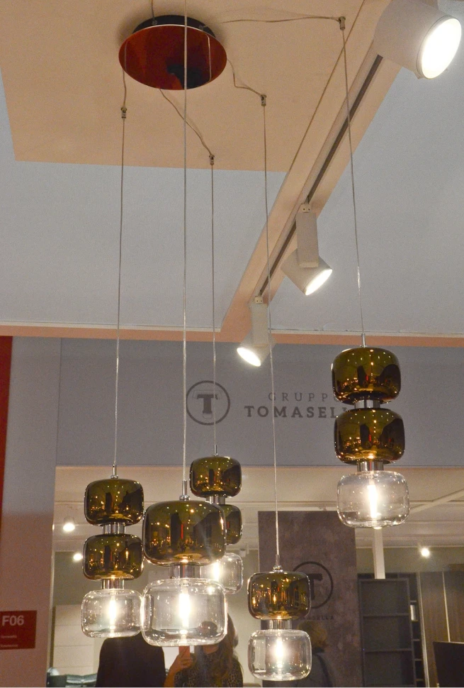 Подвесная люстра Retro Modern Tonin Casa 34h/42h x d13 nc60797