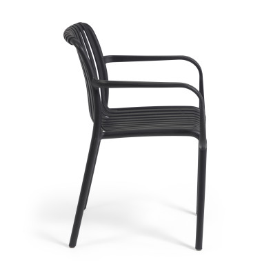 Садовый стул La Forma Isabellini 57 x 51 x h80 см, чёрный